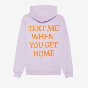 LONELY GHOST Text Me When You Get Home Hoodie